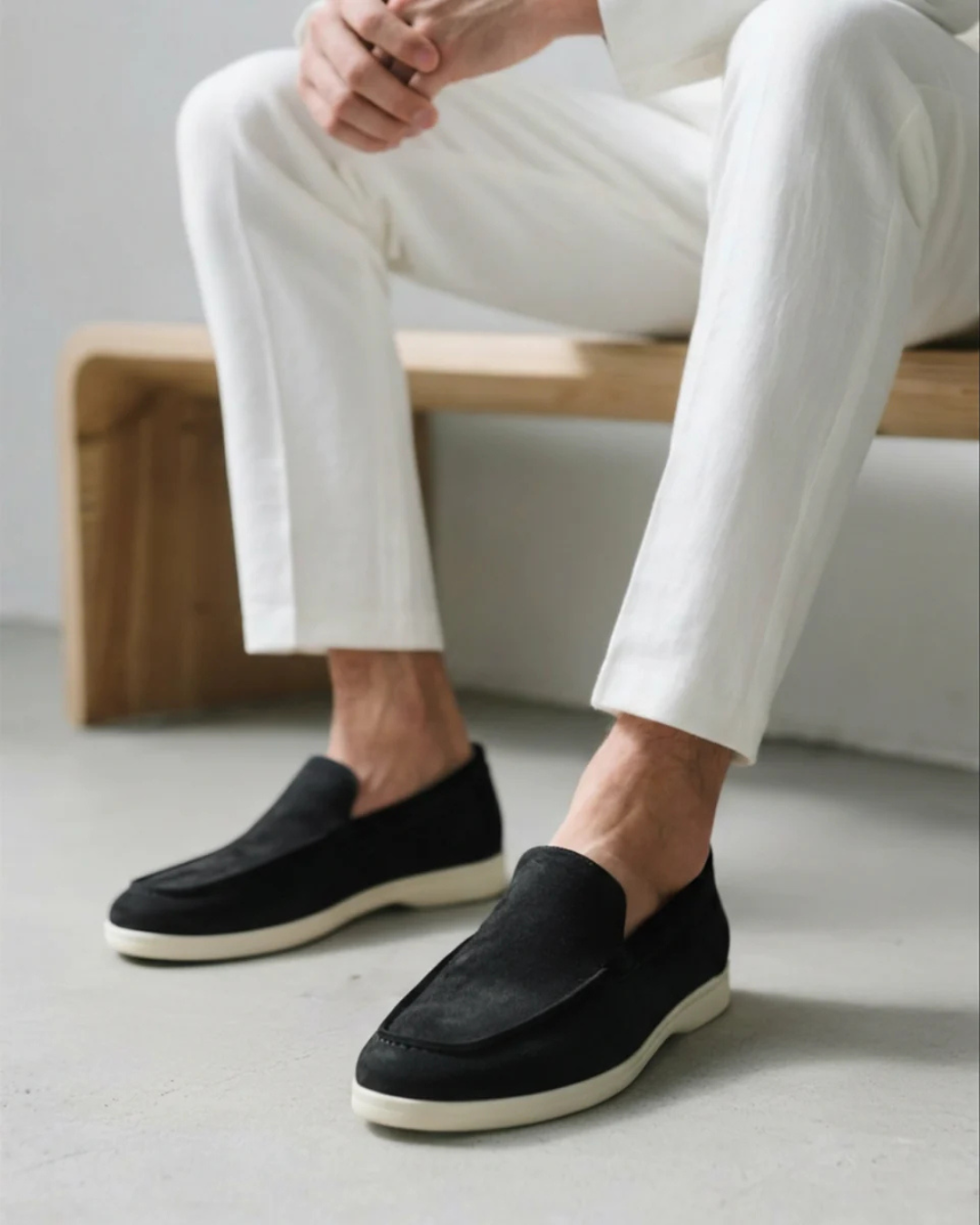 Classic Suede Loafers for Men