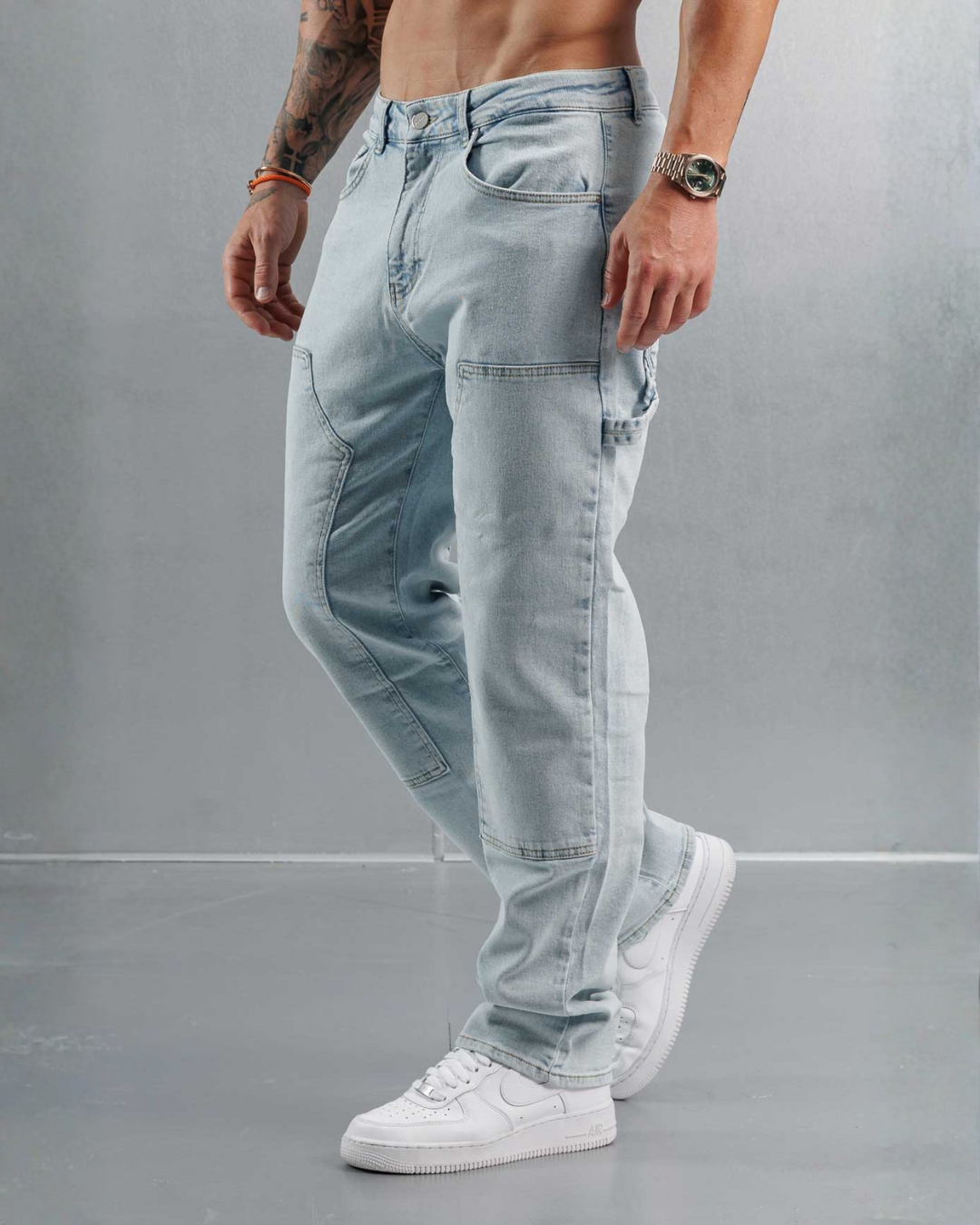 Loose-fitting trousers for men