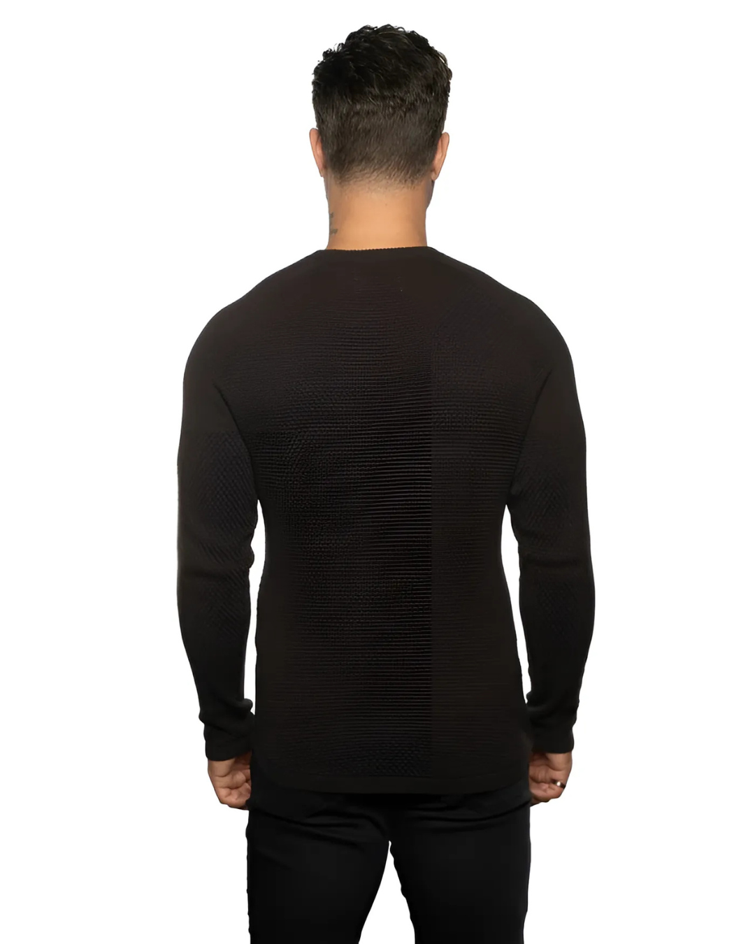 Elegant Long-Sleeved Sweater for Men