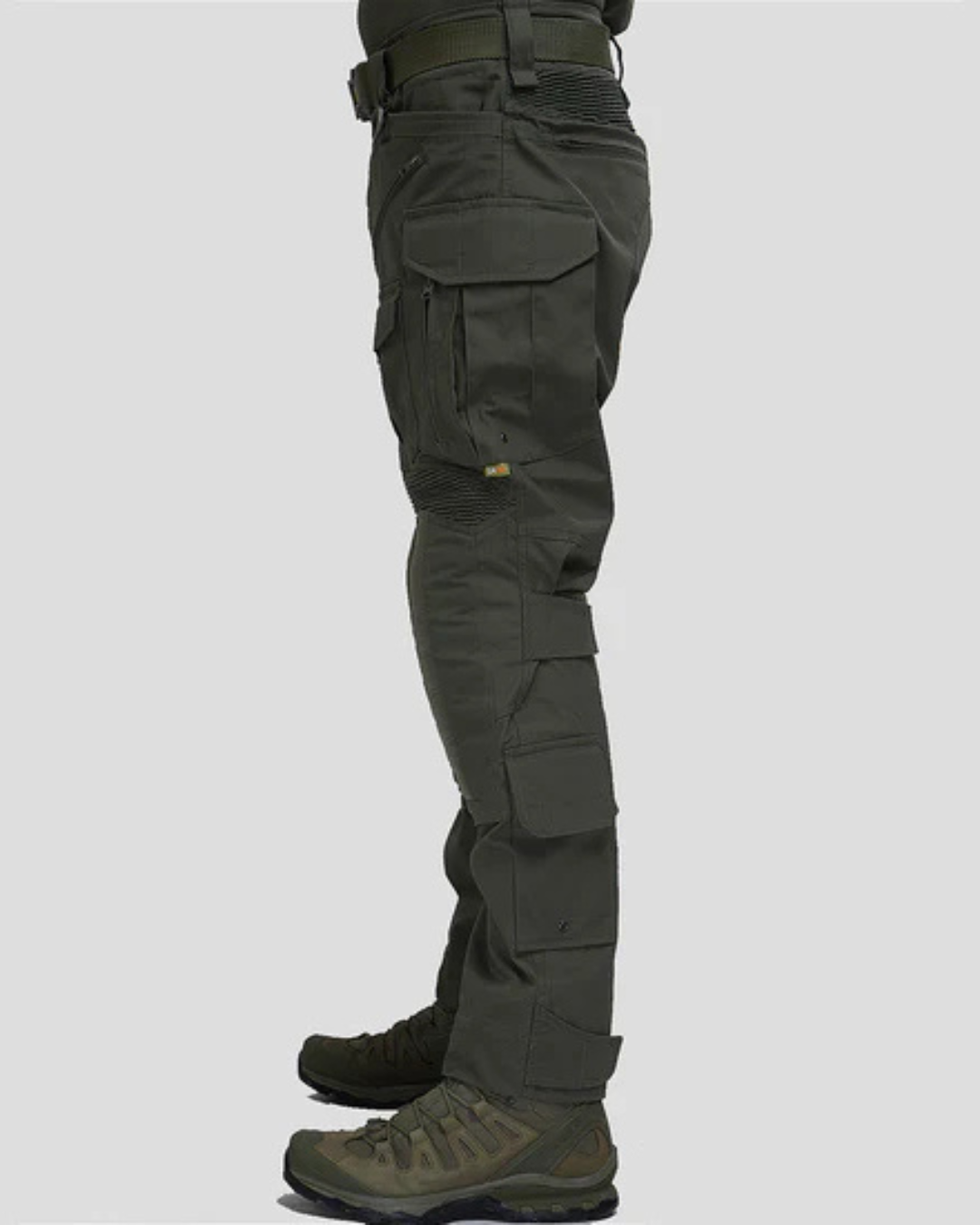 Tactical Pants with Reinforced Knee Pads and Flexible Fit