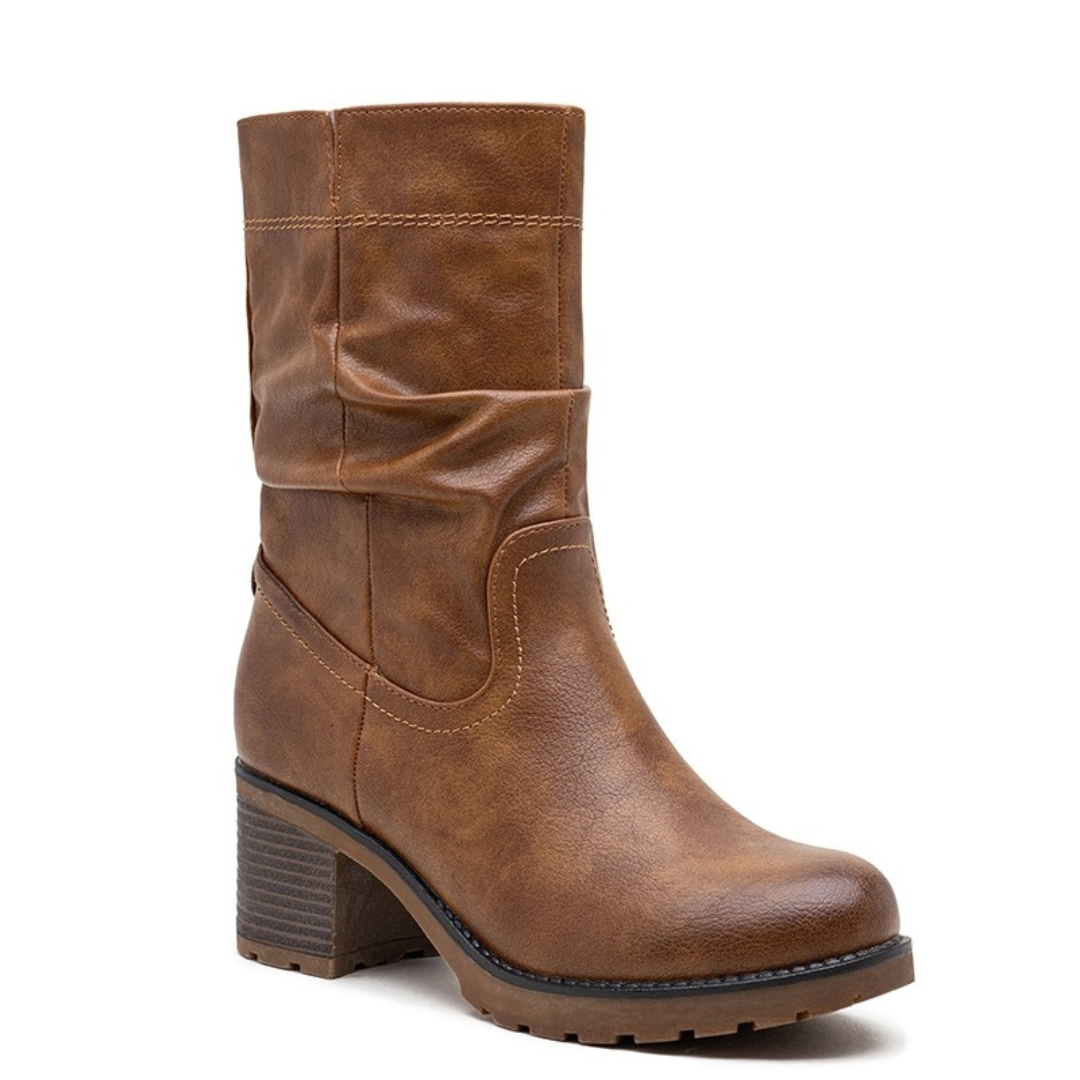 Rustic Finish Boots with Total Comfort