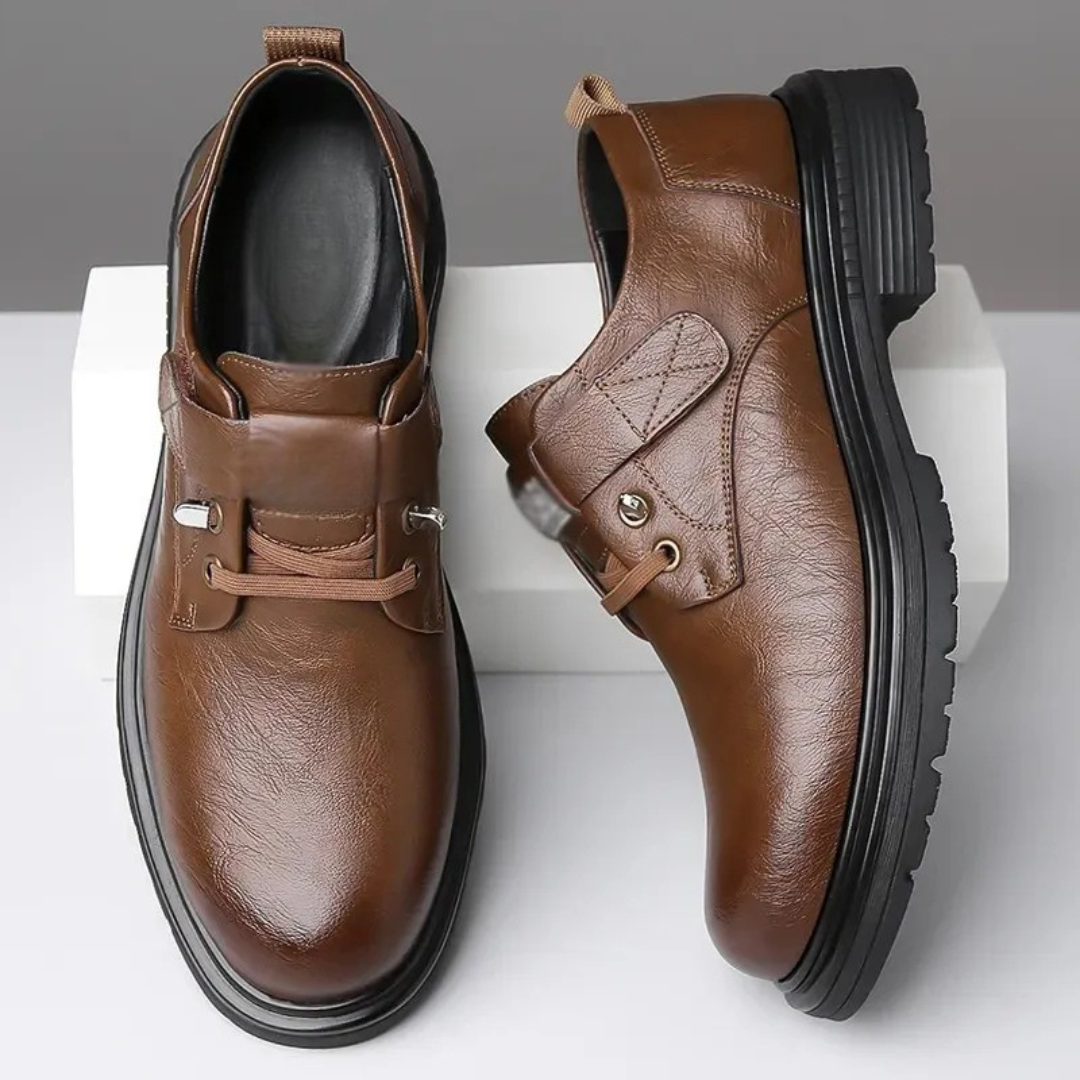 Genuine leather casual shoes for men