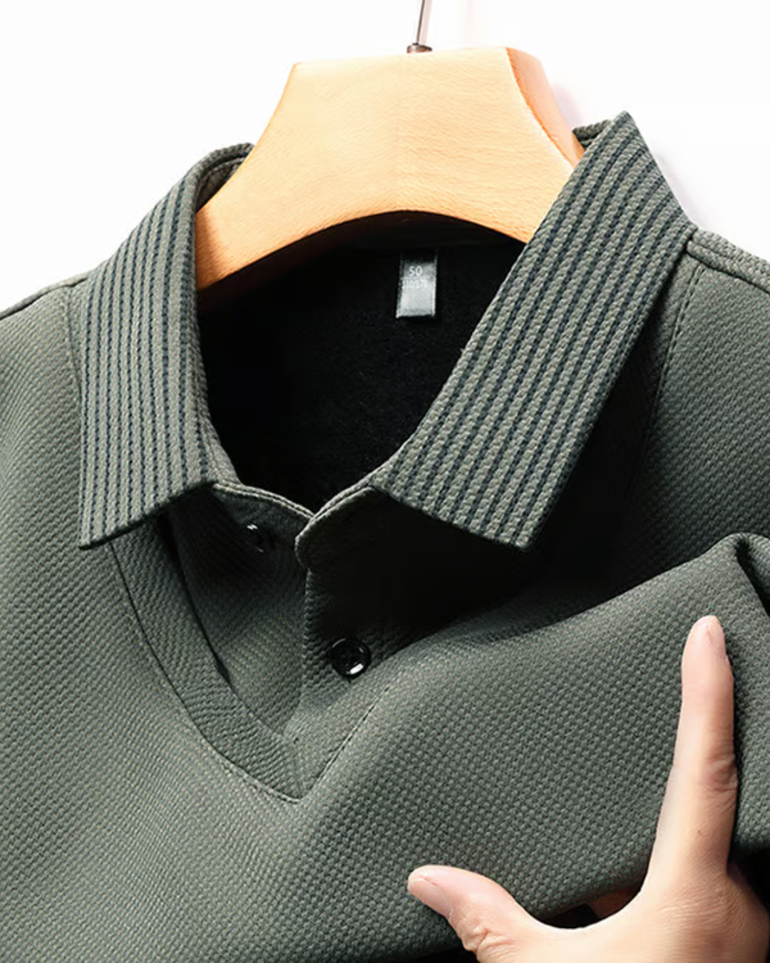 Men's Striped Fake Collar Two-Piece Shirt