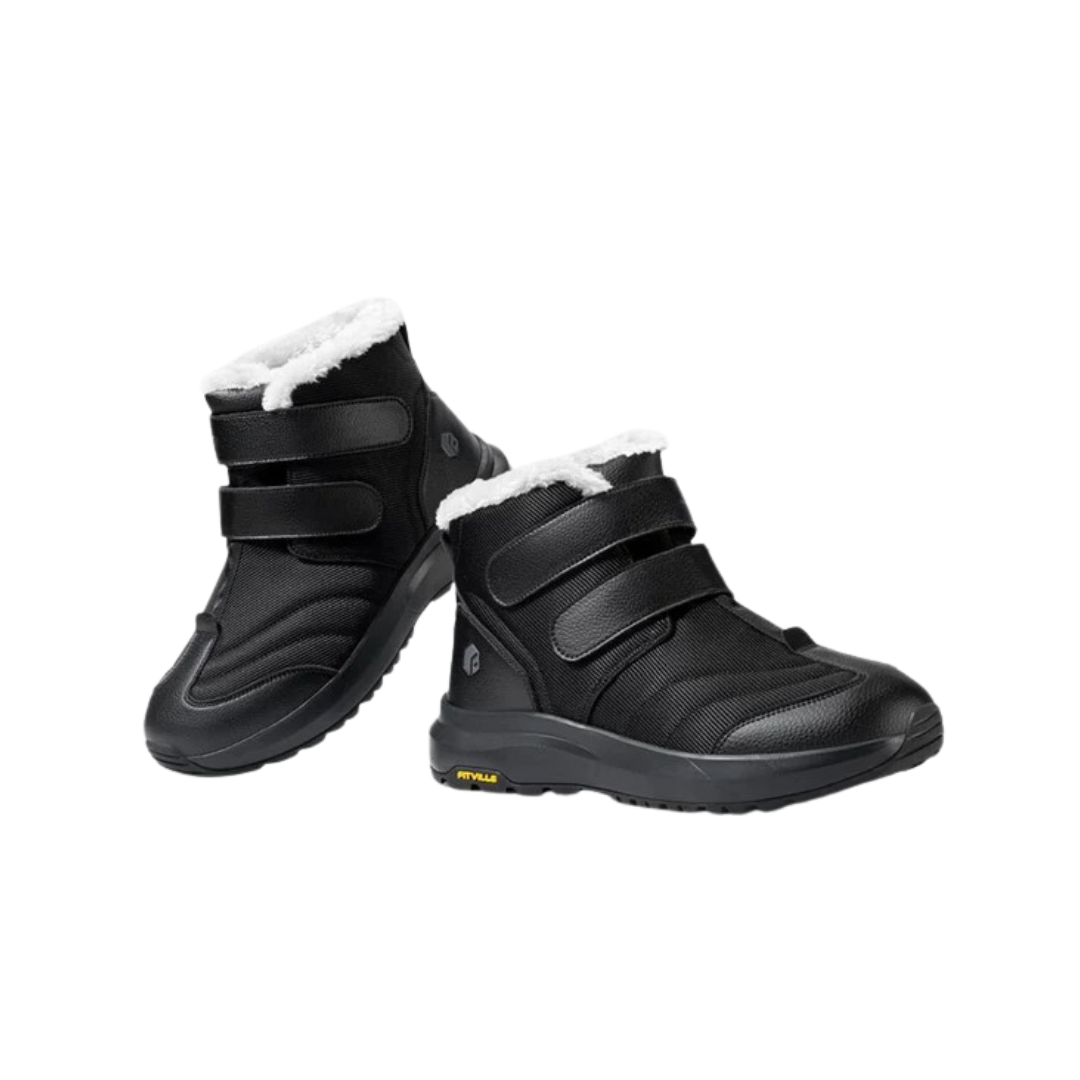 Wide-Fitting High-Top Winter Boots for Men