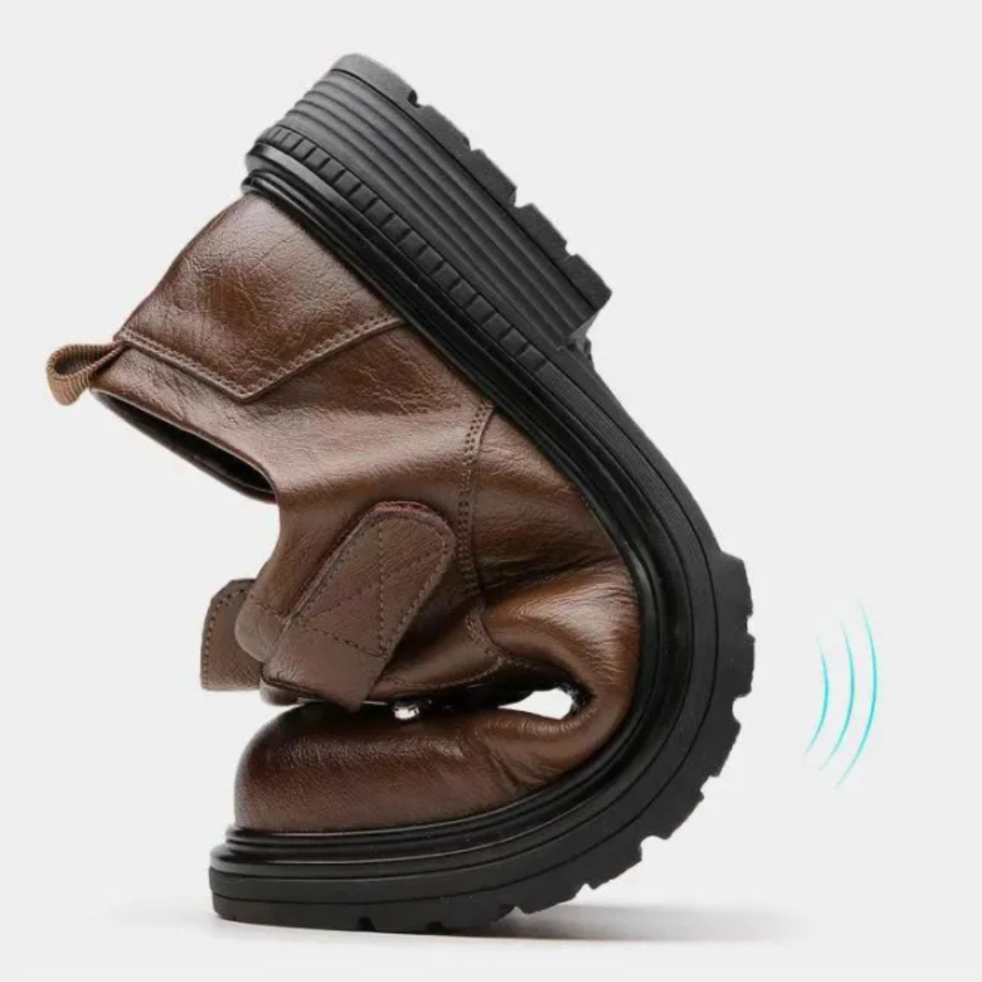 Genuine leather casual shoes for men