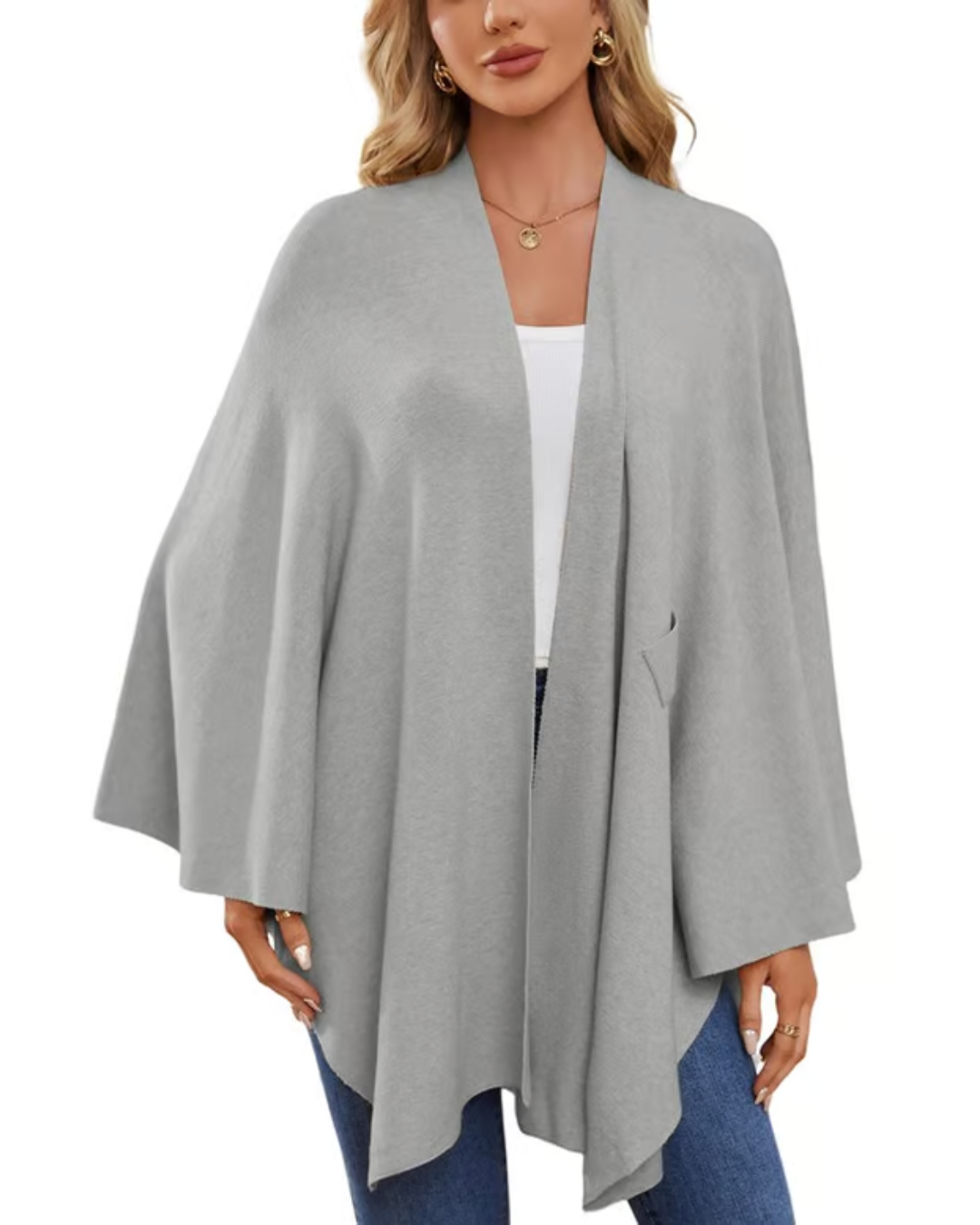 Women's V-Neck Winter Sweater