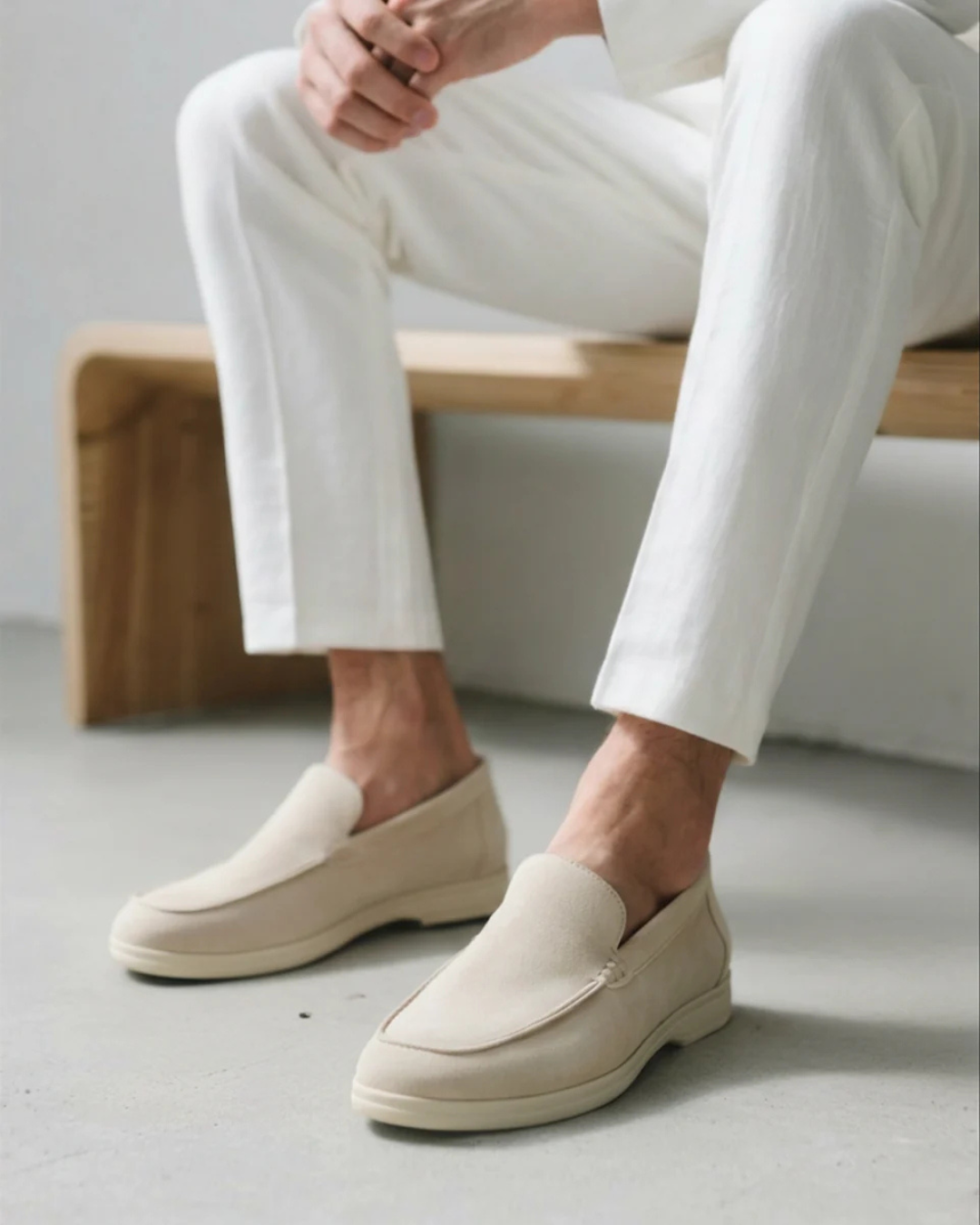 Classic Suede Loafers for Men