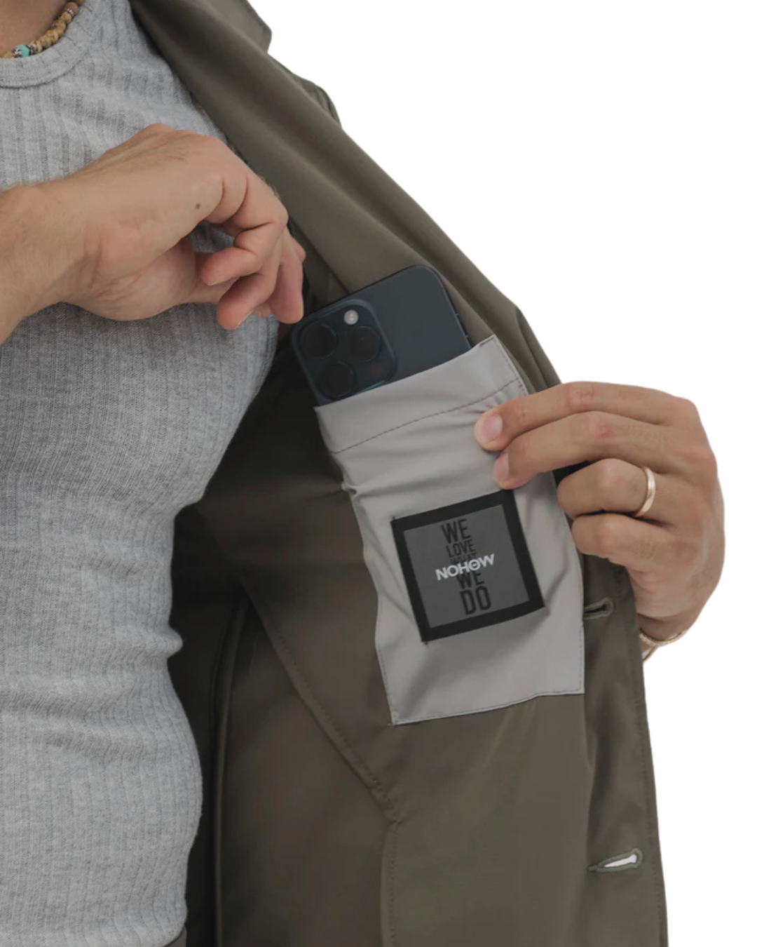 Men's Casual Style Jacket and Pants Set