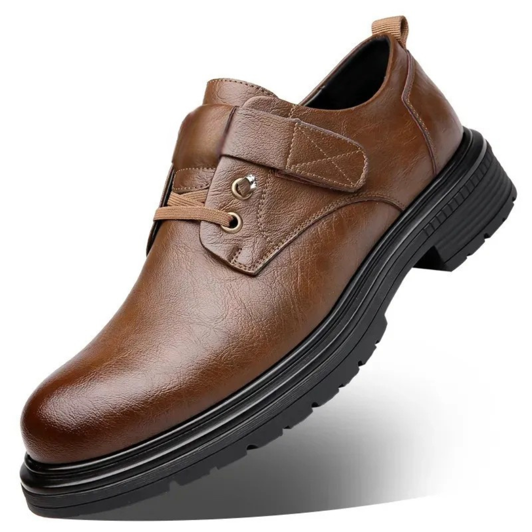 Genuine leather casual shoes for men