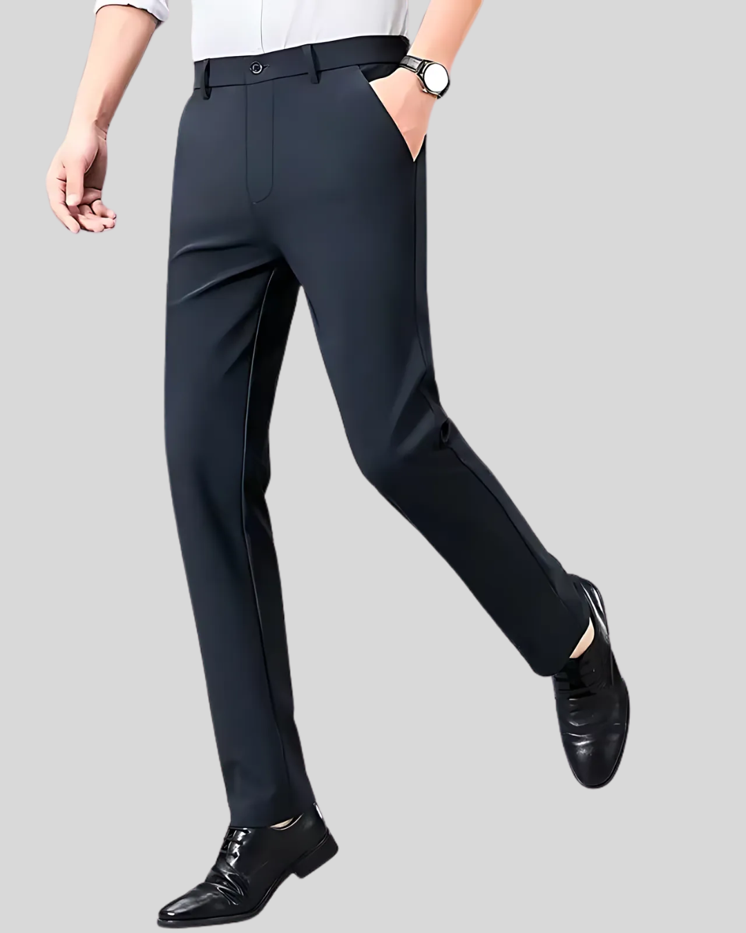 Highly Stretchable Classic Men's Trousers