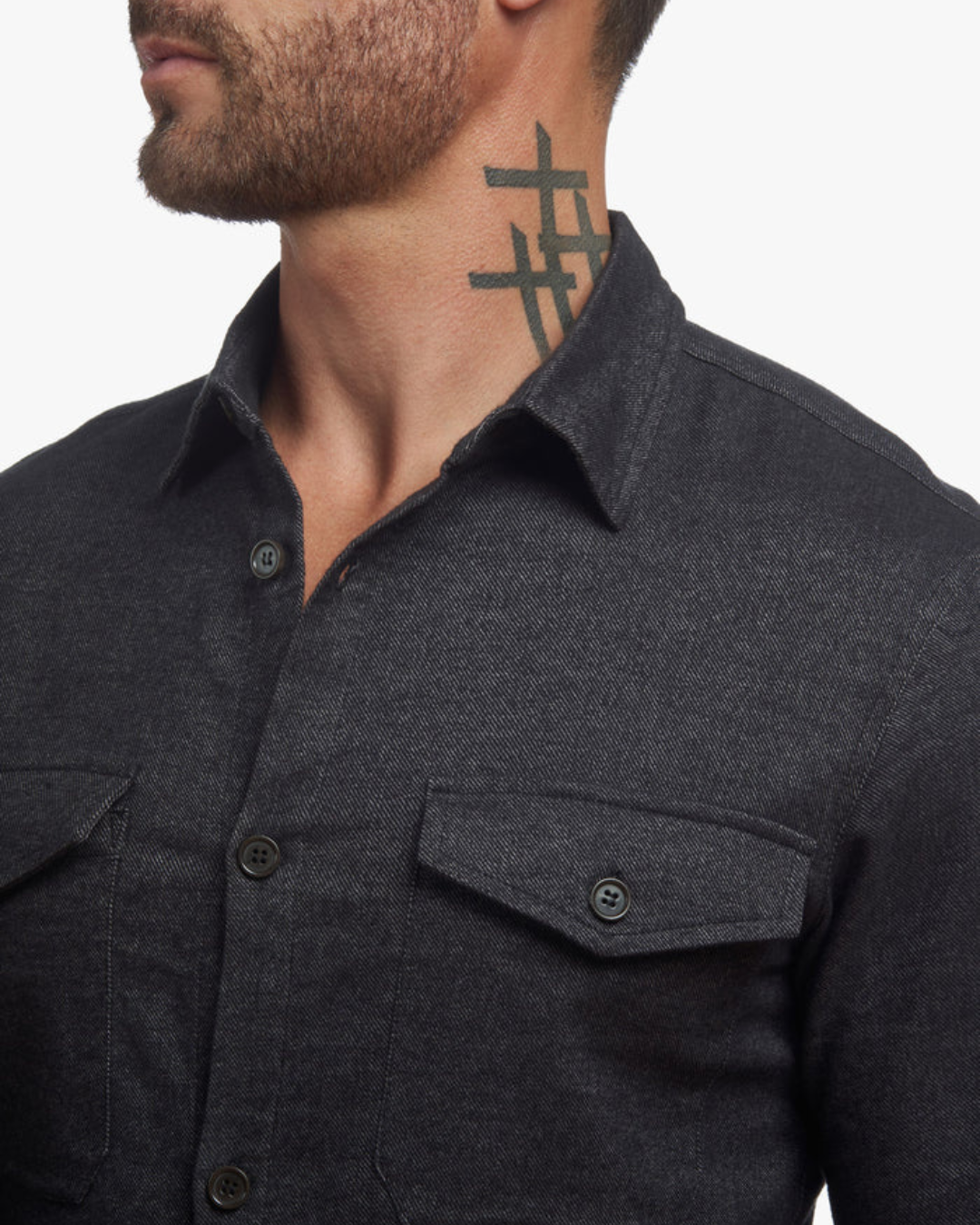 Men's Slim Fit Button-Down Shirt