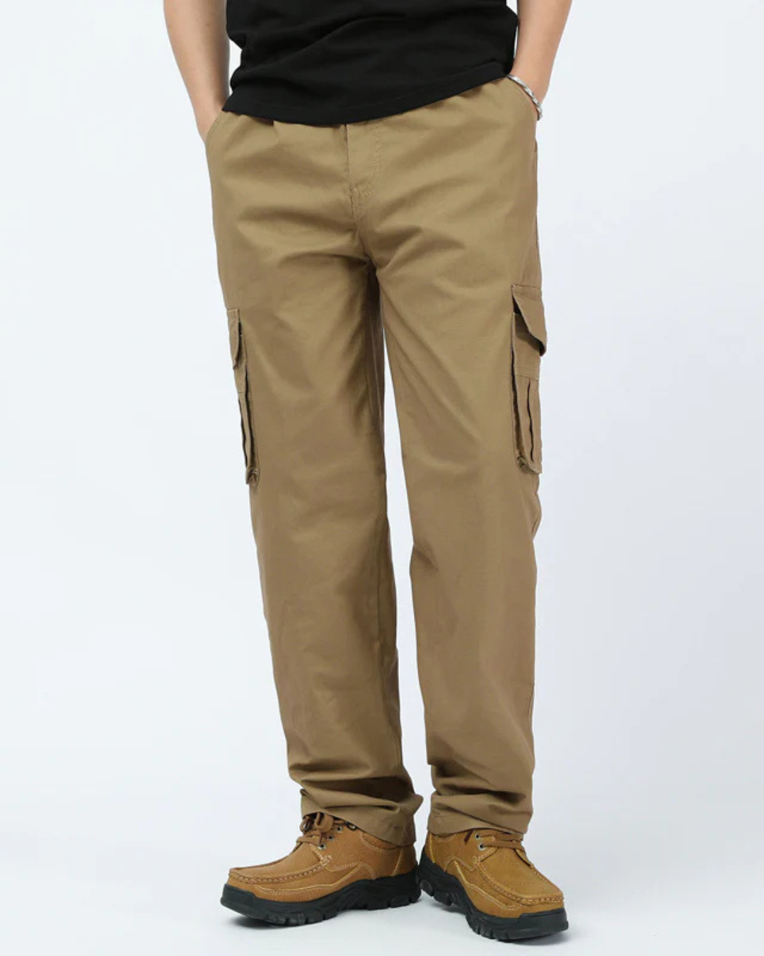 Men's multi-pocket cargo pants