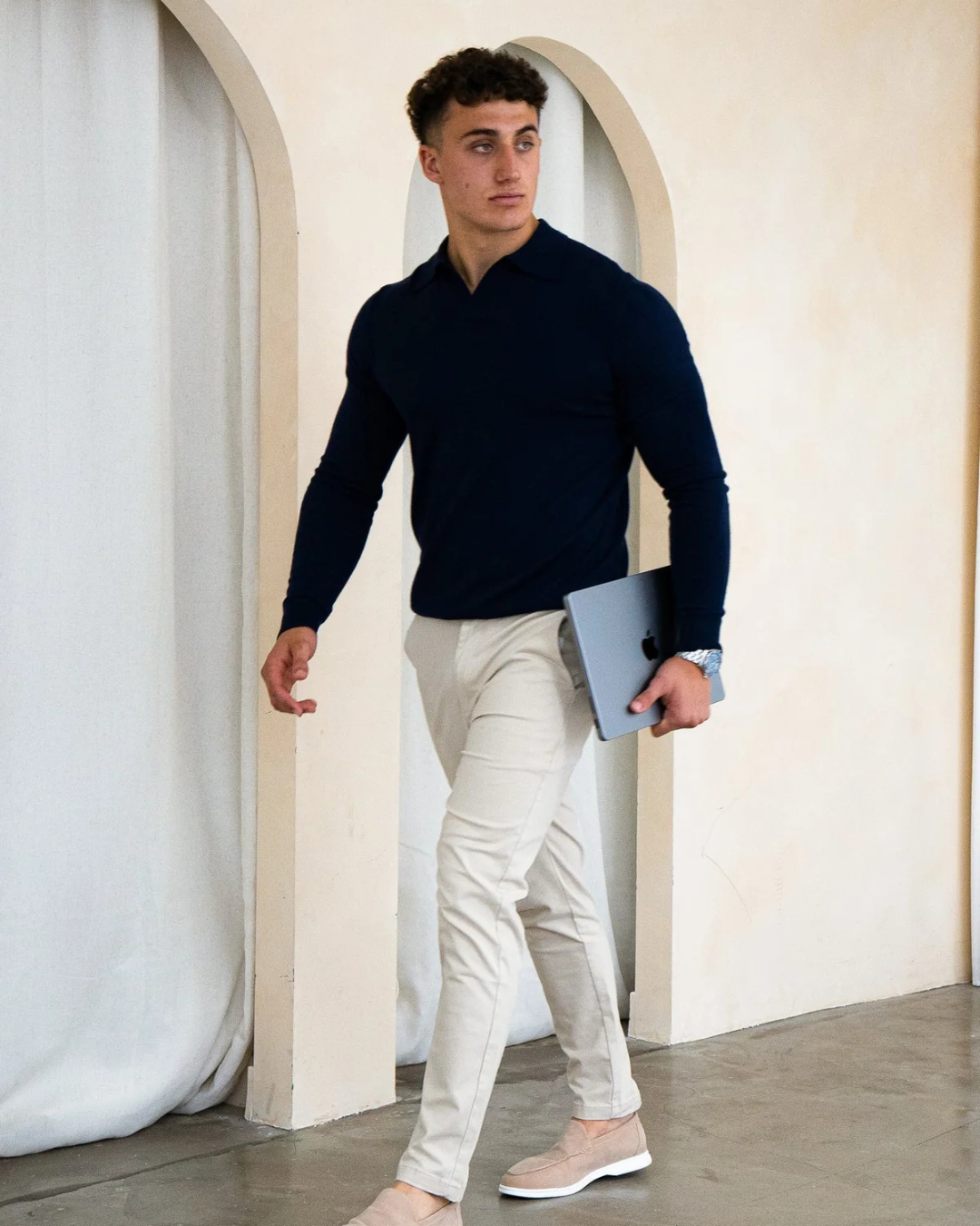 Contemporary Style Sweater for Gentlemen
