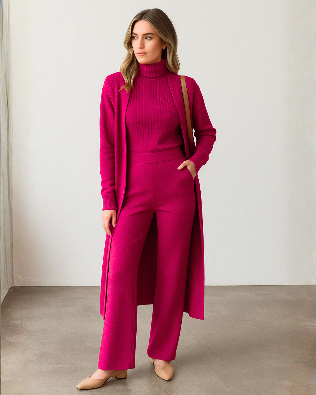 Elegant Three-Piece Set Versatility with Style for Women