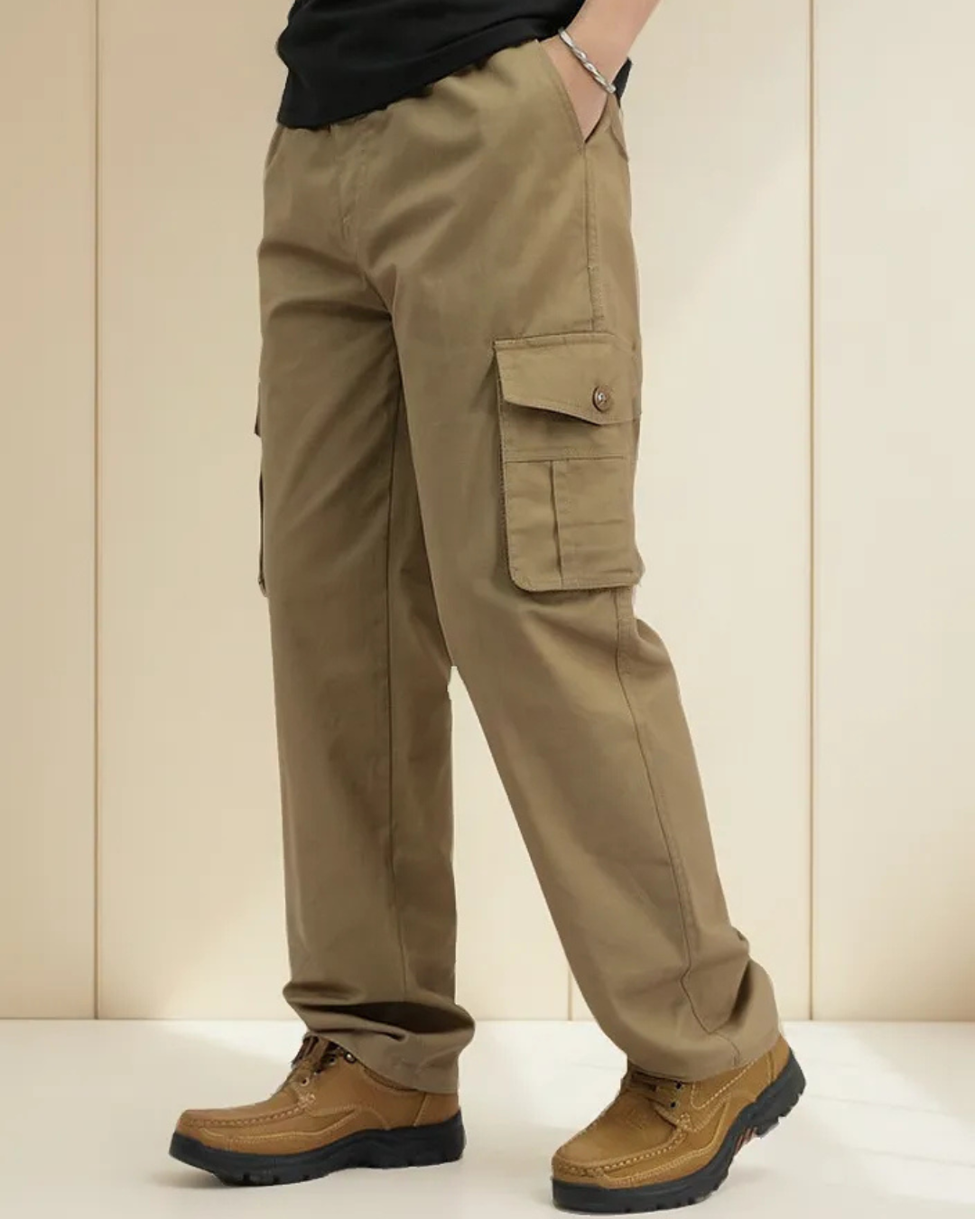 Men's multi-pocket cargo pants
