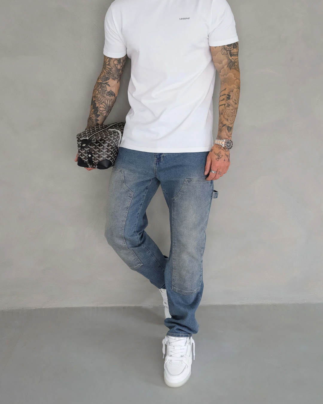 Loose-fitting trousers for men