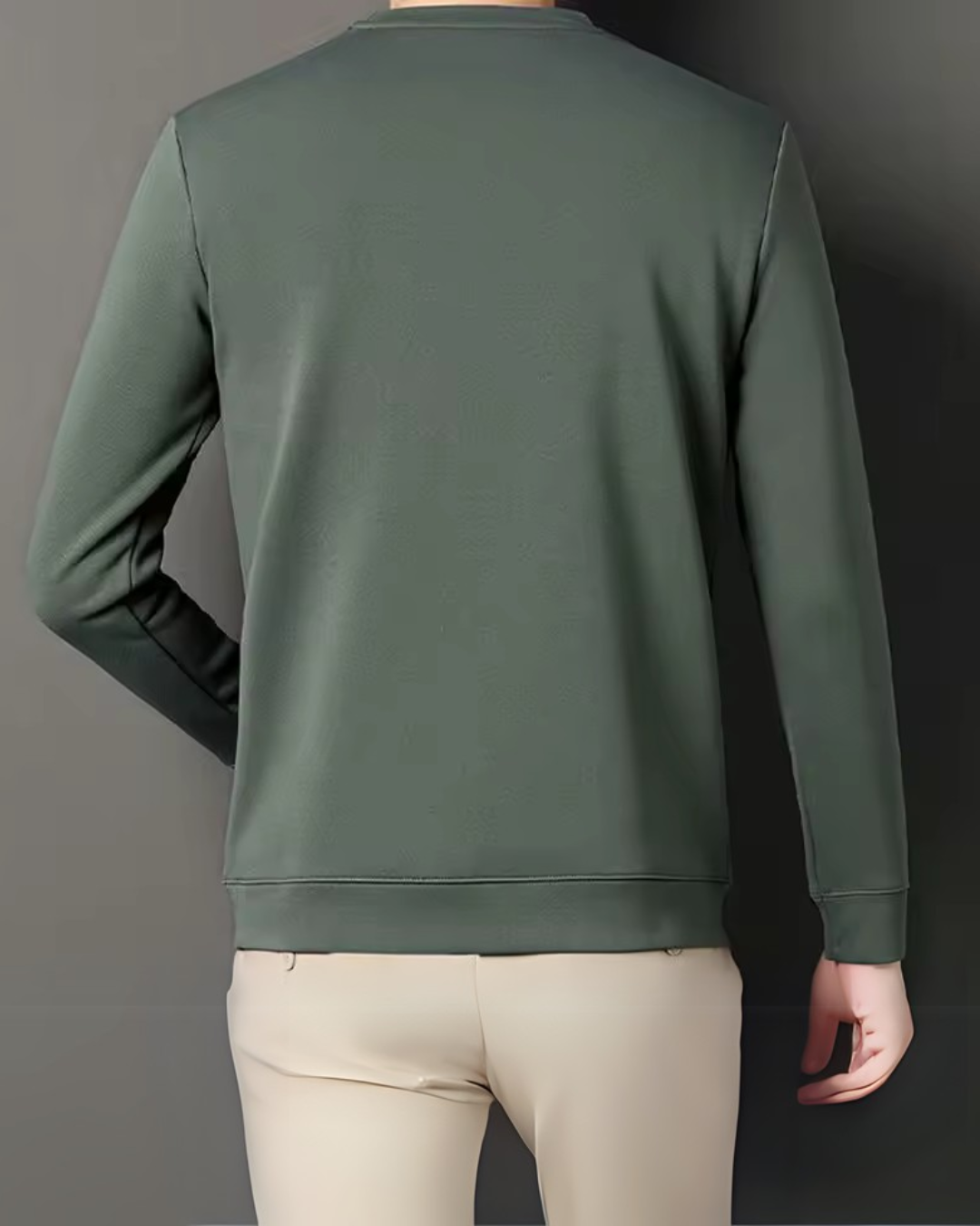 Men's Elegant Long-Sleeved Stretch Jersey