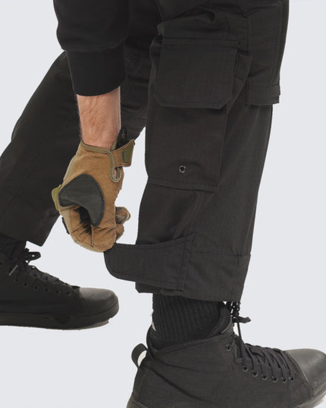Tactical Pants with Reinforced Knee Pads and Flexible Fit