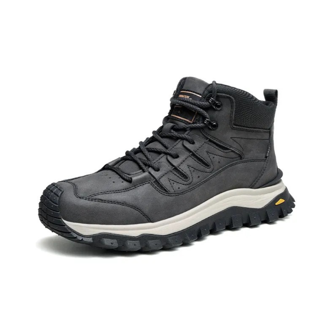 Men's hiking boots with ergonomic soles