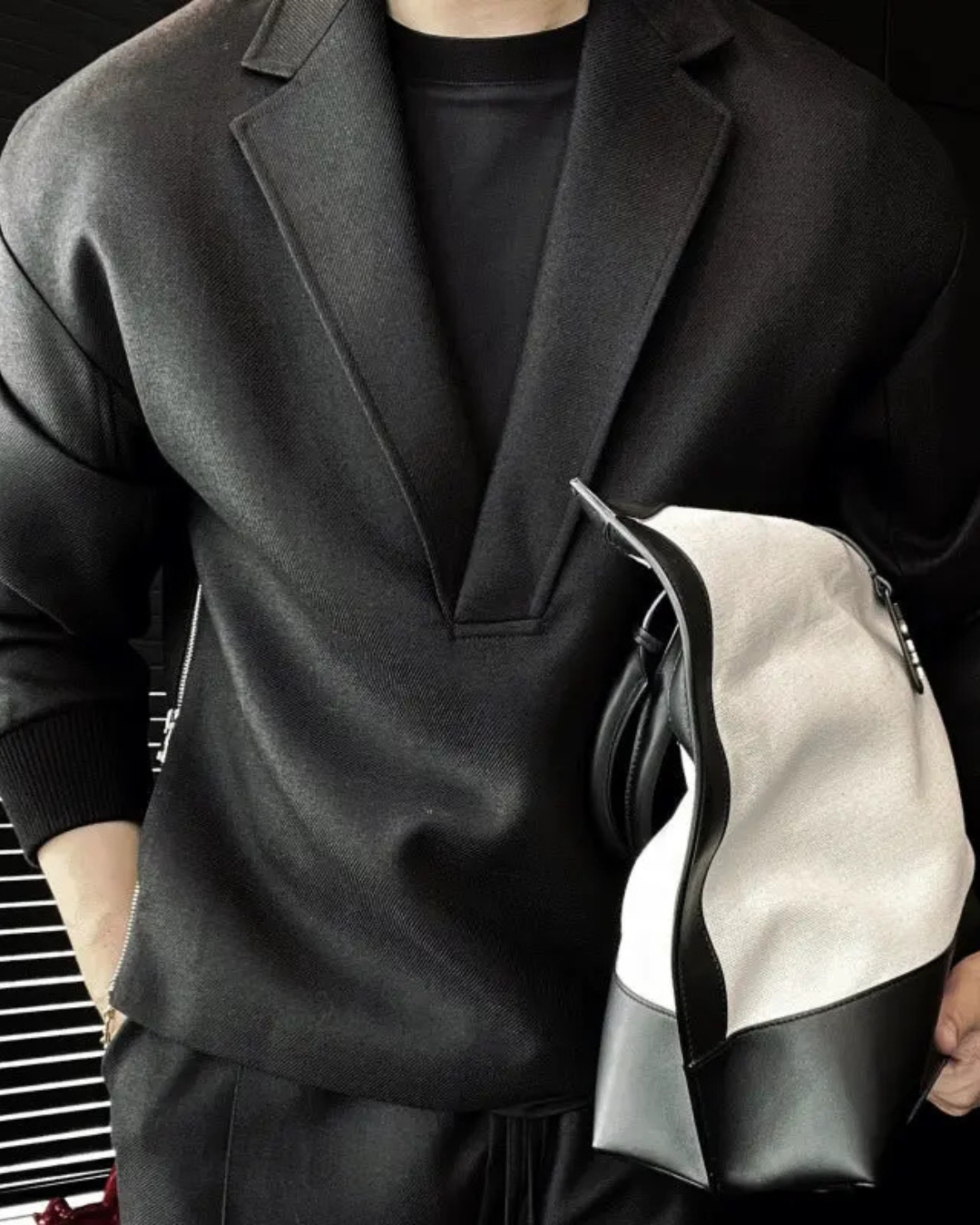 Men's Casual Style Sweater and Pants Set