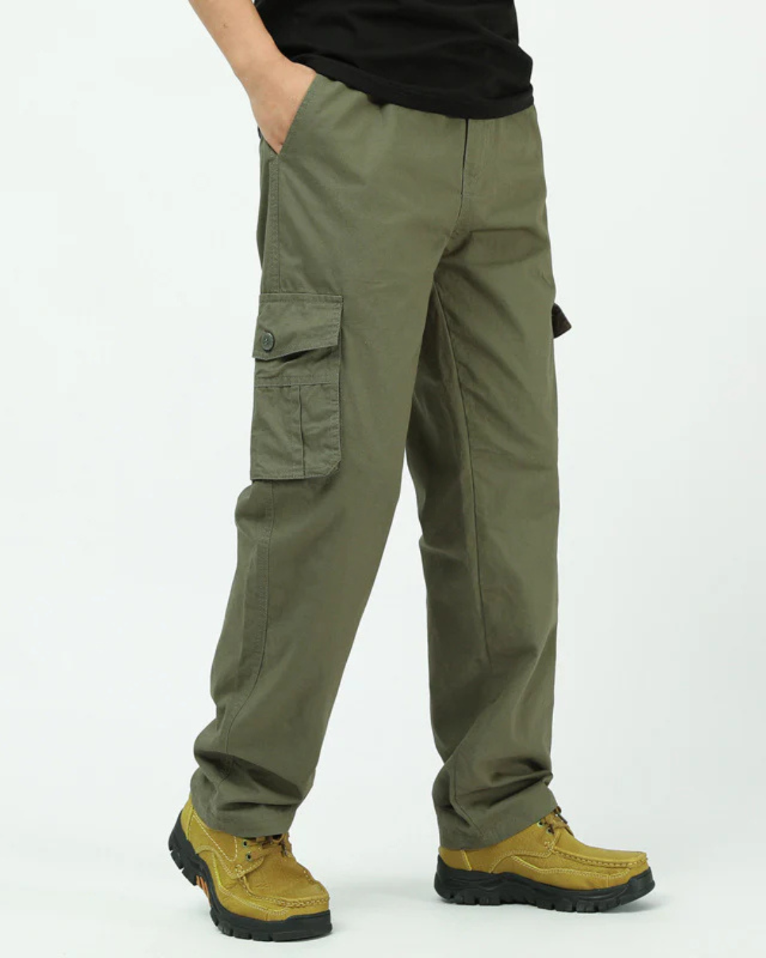 Men's multi-pocket cargo pants