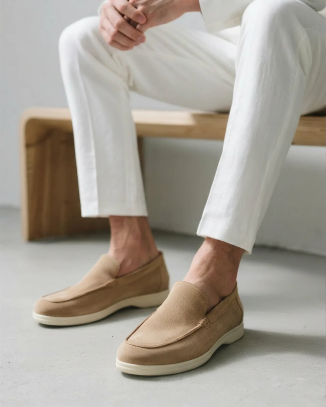 Classic Suede Loafers for Men
