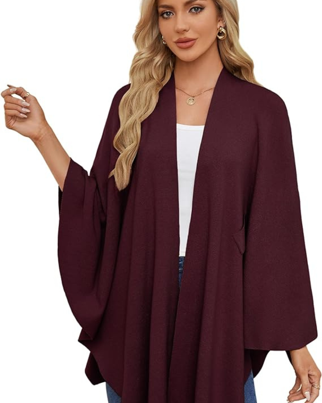 Women's V-Neck Winter Sweater