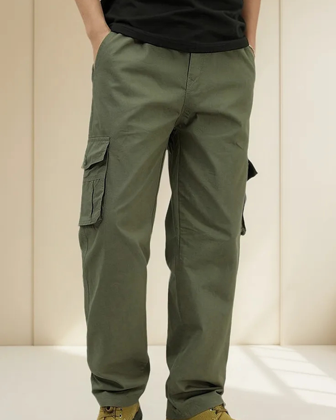 Men's multi-pocket cargo pants