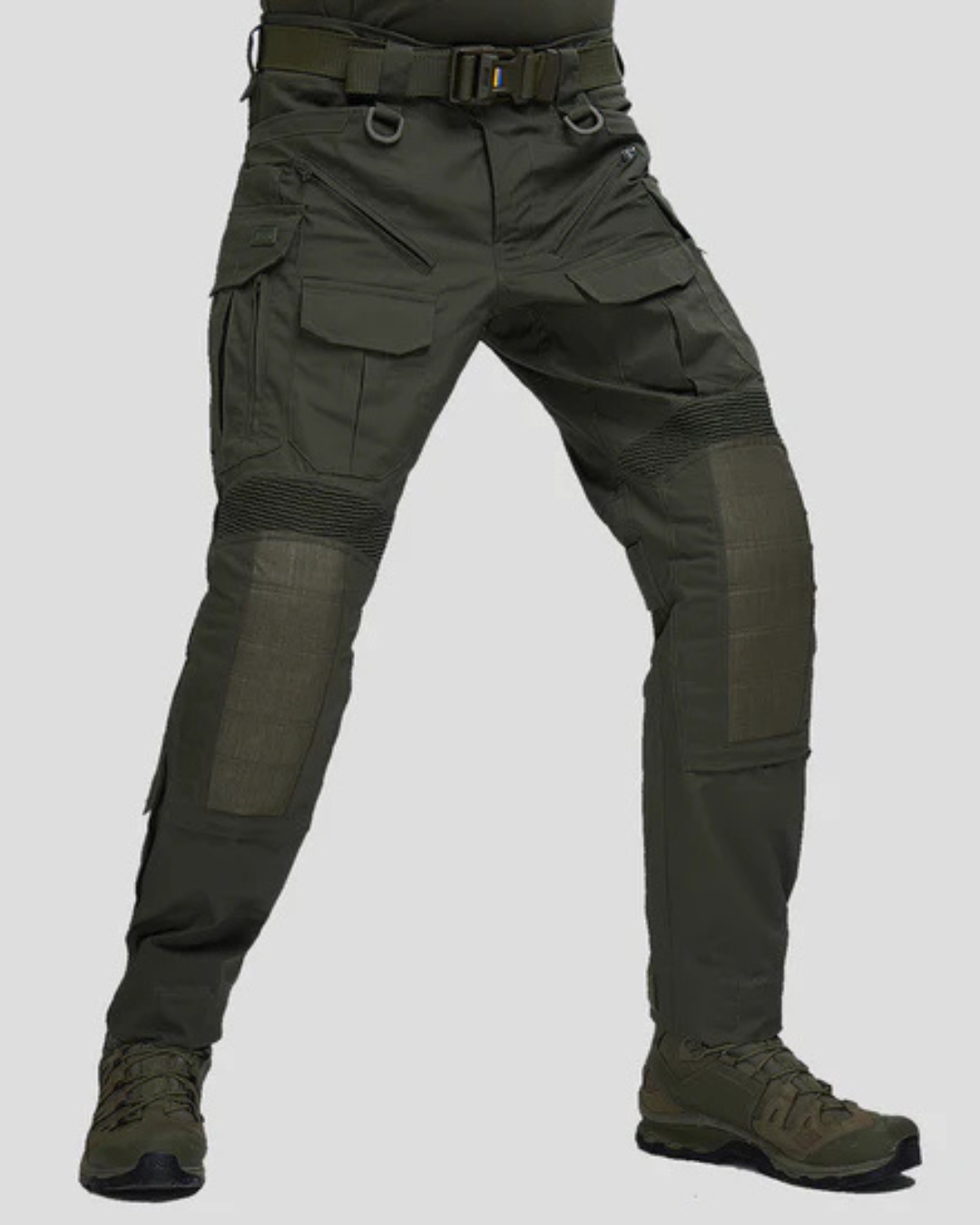 Tactical Pants with Reinforced Knee Pads and Flexible Fit