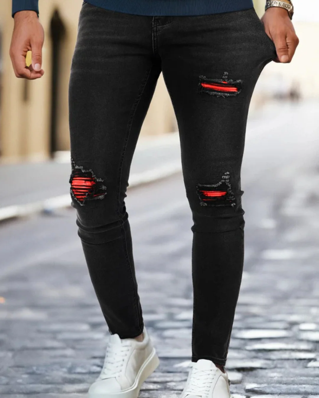 Slim-Fit Trousers: Style Meets All-Day Comfort