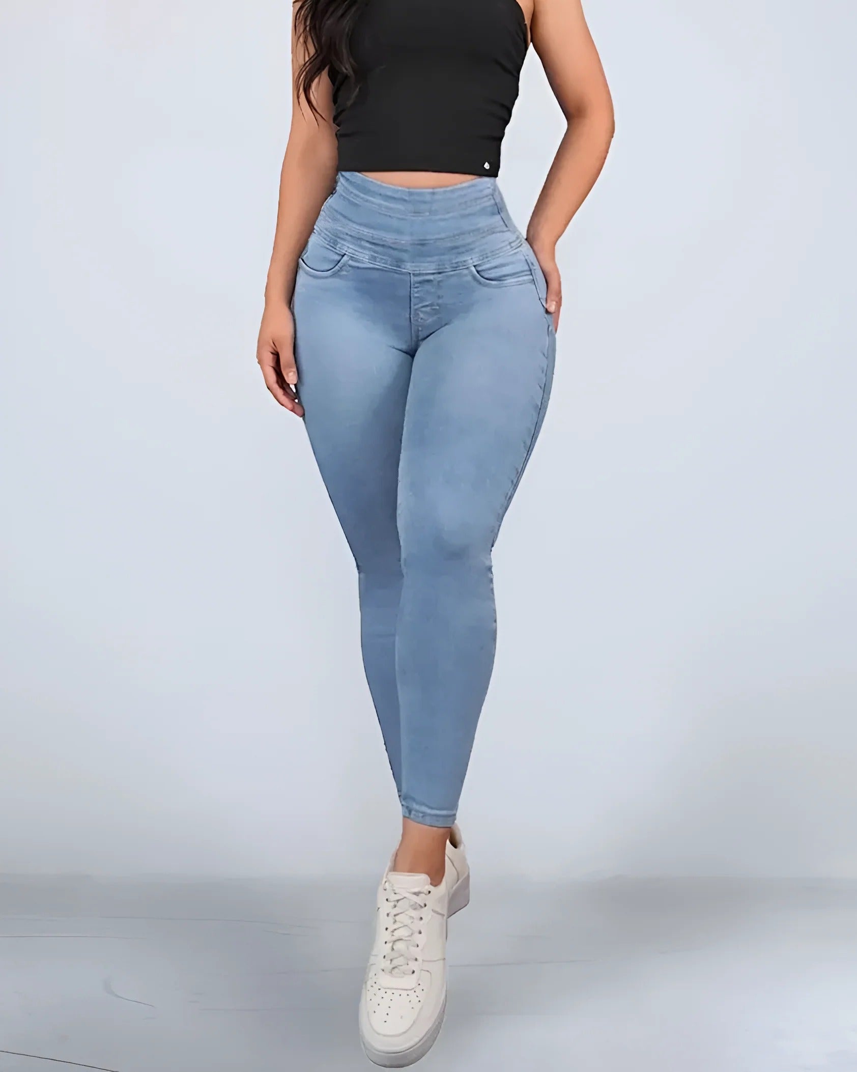 High Waist Skinny Pants