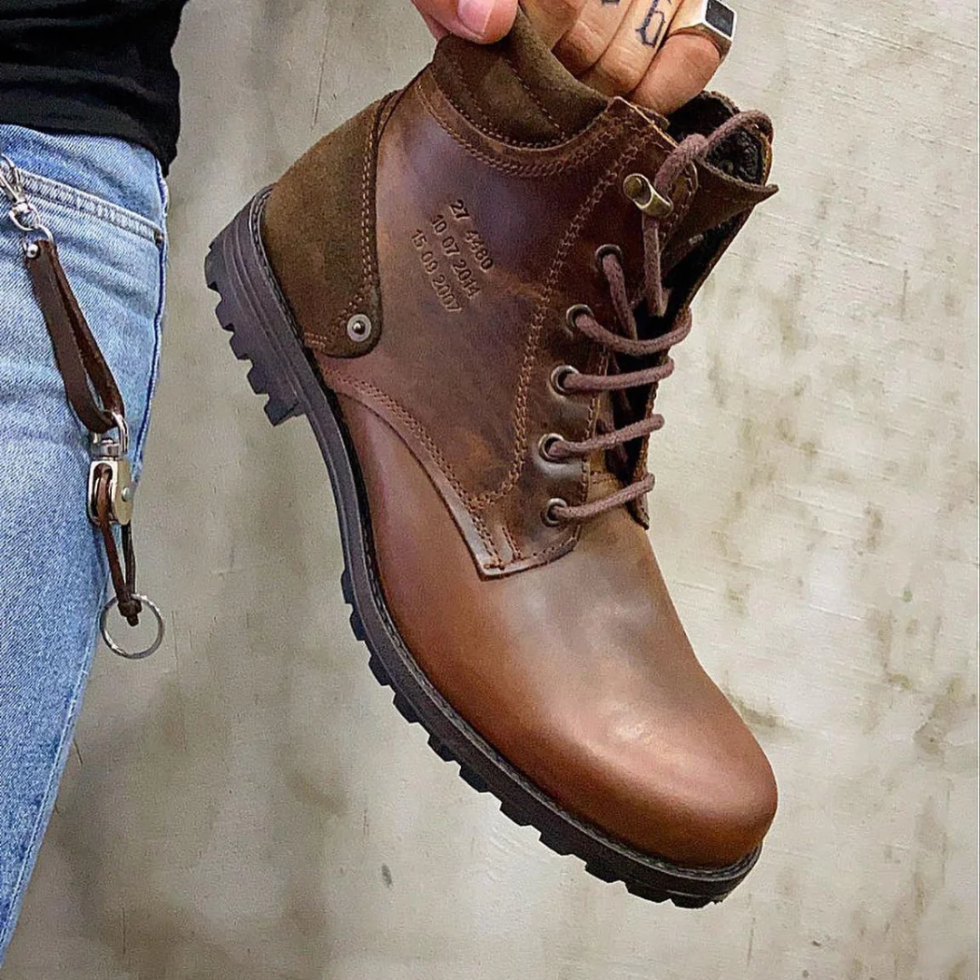 Classic Vintage Leather Boots: Timeless Style and Superior Durability